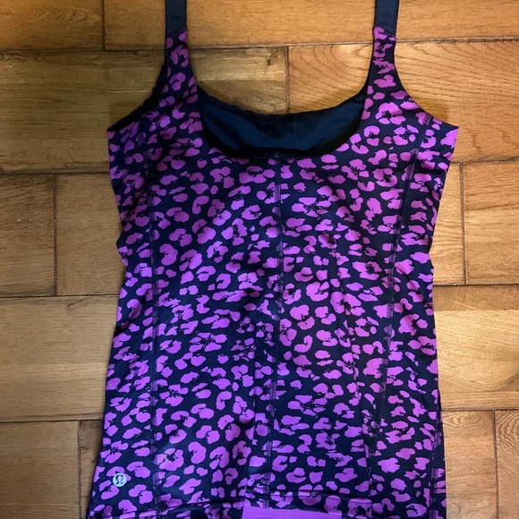 Lululemon leopard print tank - Picture 2 of 2
